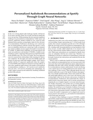 PDF Belge Kapağı - Spotify'da Grafik Sinir Ağları ile Kişiselleştirilmiş Sesli Kitap Önerileri