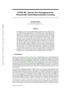 PDF文書カバー - STEPs-RL: 音声-テキストの絡み合いによる音韻的に健全な表現学習